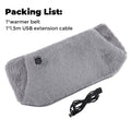 Uterus Warming Belt Electric 65℃ Heated Waist Warmer 3 Levels Cold Protection Artifact Graphene Heating Rechargeable Hand Warmer