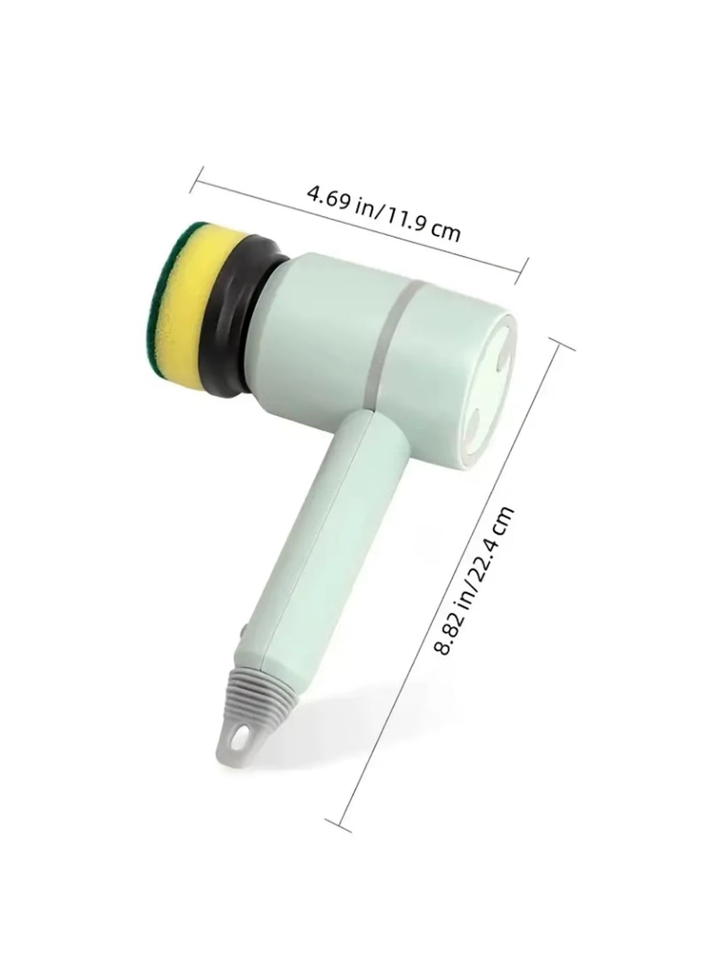 1Pc Electric Spin Scrubber, Electric Cleaning Brush 3-In-1 Handheld Kitchen Cleaner Cordless Spin Scrubber, Power Scrubber Bathr