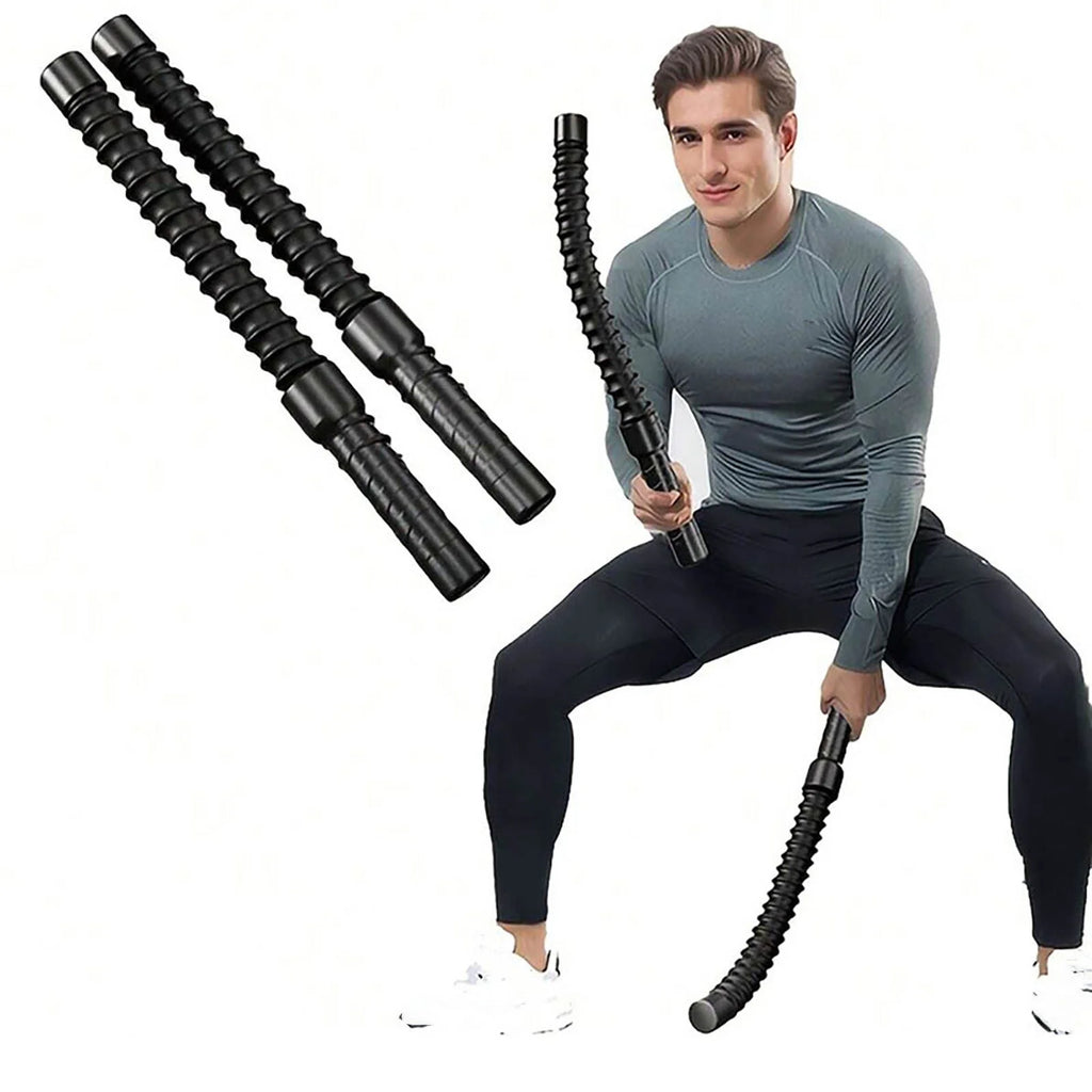 Cordless Battle Rope for Home Gym Fitness Strength Training Physical Exercise and Muscle Building Needs