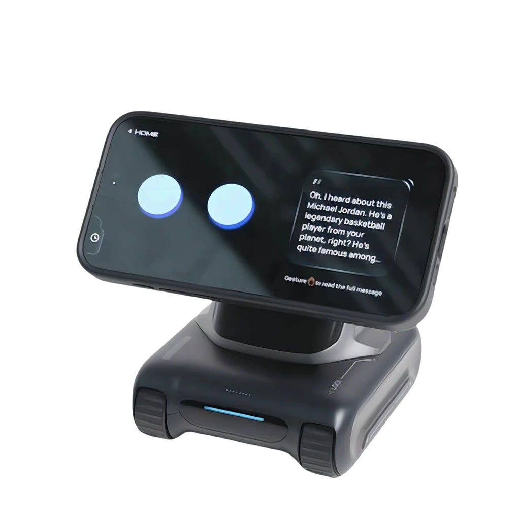 Smart Ai Looi Robot Electronic Desktop Move Transforming Mobile for Iphone/Android Phones into Intelligent Automation Robots - Lowlight Labs