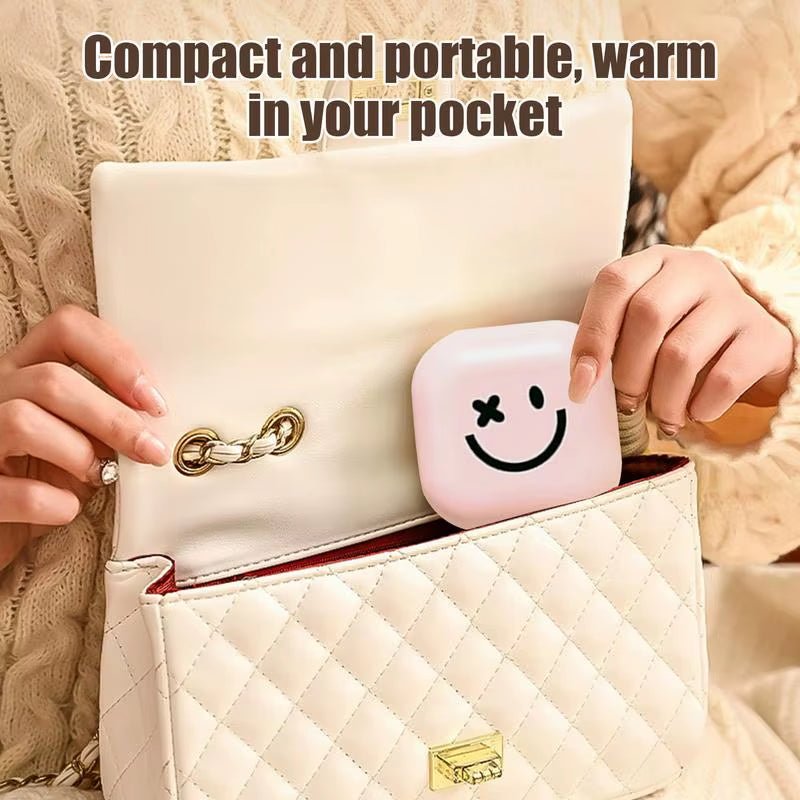USB Portable Hand Warmer Rechargeable Electric Portable Pocket Reusable Heater for Camping Hunting Golf Men Woman - Lowlight Labs